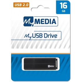 USB флеш накопитель Verbatim 16GB MyMedia Black USB 2.0 (69261)
