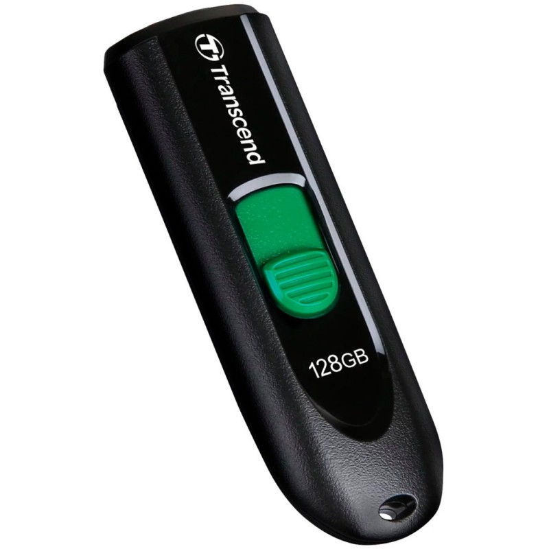 USB флеш накопичувач Transcend 128GB JetFlash 790C Black USB 3.1 Type C (TS128GJF790C)