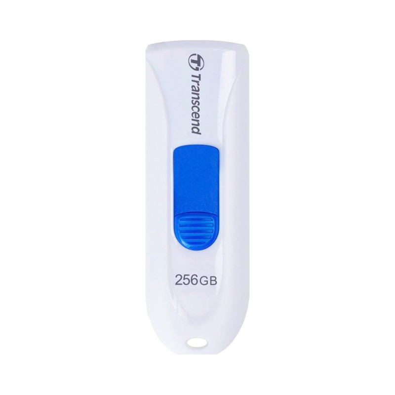 USB флеш накопичувач Transcend 256GB JetFlash 790 White USB 3.1 (TS256GJF790W)