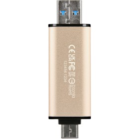 USB флеш накопичувач Transcend 512GB JetFlash 930C Gold-Black USB 3.2/Type-C (TS512GJF930C)