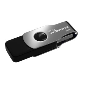 USB флеш накопитель Wibrand 128GB Lizard Black USB 3.2 Gen 1 (USB 3.0)
