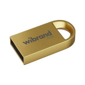 USB флеш накопитель Wibrand 32GB lynx Gold USB 2.0 (WI2.0/LY32M2G)