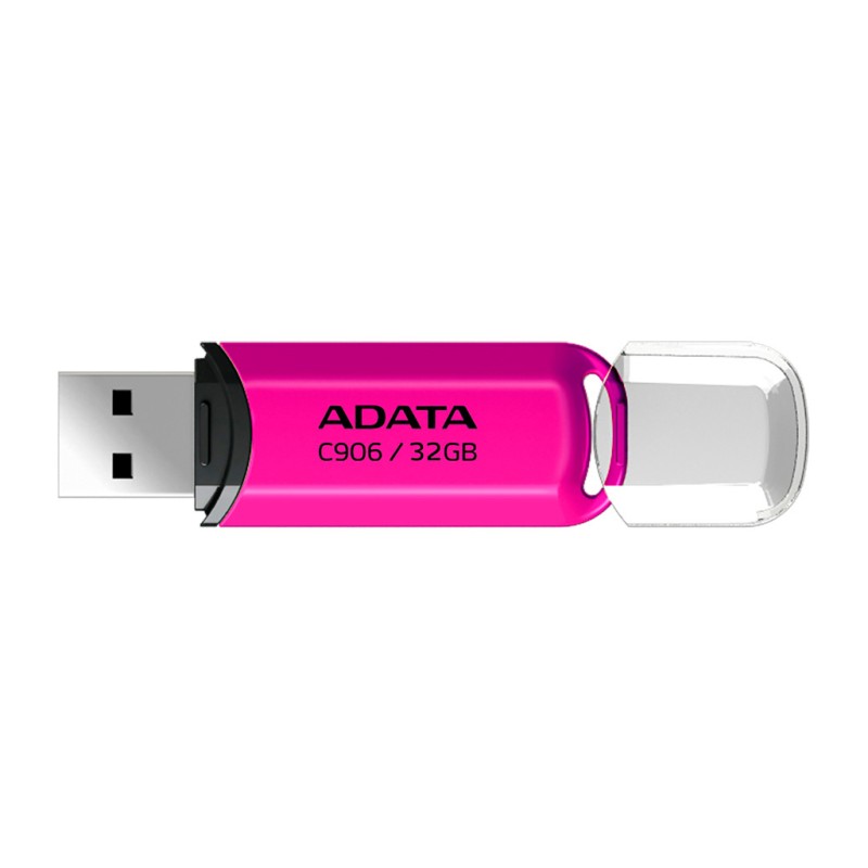 USB флеш накопитель ADATA 32GB C906 Pink USB 2.0 (AC906-32G-RPP)