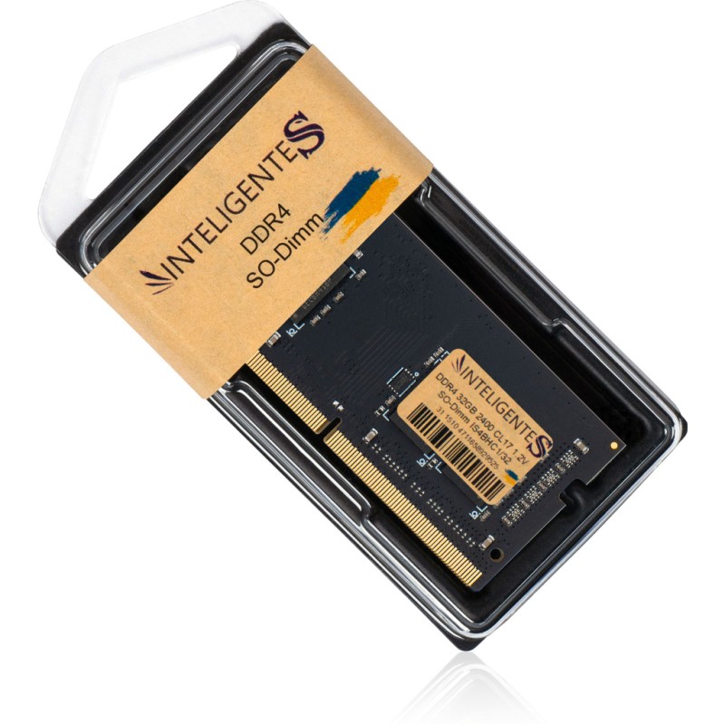Модуль пам'яті для ноутбука SoDIMM DDR4 32GB 2400 MHz INTELIGENTES (IS4BHC1/32)