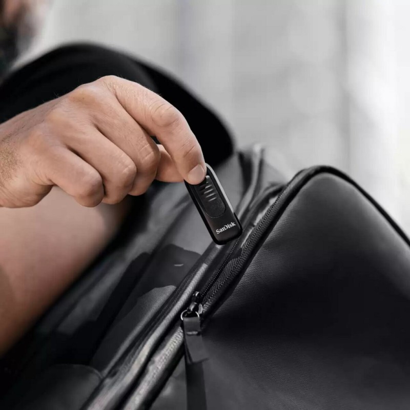 USB флеш накопитель SanDisk 64GB Ultra Slider Type-C USB 3.2 (SDCZ480-064G-G46)