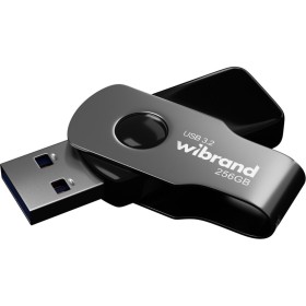 USB флеш накопитель Wibrand 256GB Lizard Black USB 3.2 (WI3.2/LI256P9B)