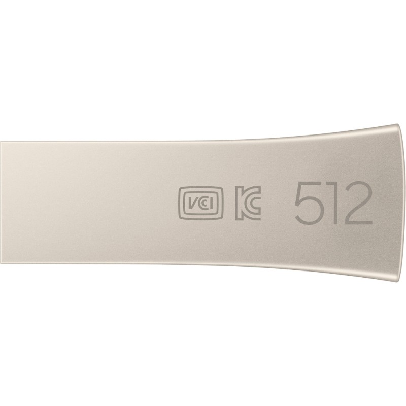 USB флеш накопитель Samsung 512GB Bar Plus Champagne Silver USB 3.2 (MUF-512BE3/APC)