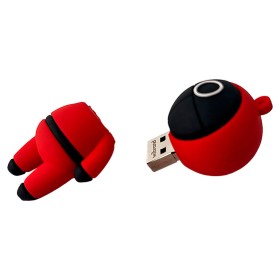 USB флеш накопитель Wibrand 16GB Squid Game Red USB 2.0 (WI2.0/SG16R)