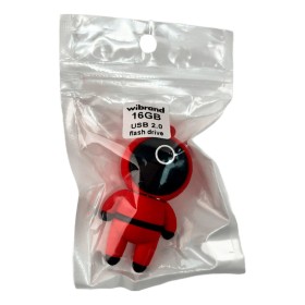 USB флеш накопитель Wibrand 16GB Squid Game Red USB 2.0 (WI2.0/SG16R)