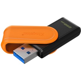 USB флеш накопитель Kingston 256GB DataTraveler Exodia S Black/Orange USB 3.2