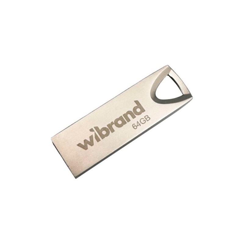 USB флеш накопитель Wibrand 64GB Taipan Silver USB 2.0 (WI2.0/TA64U2S)