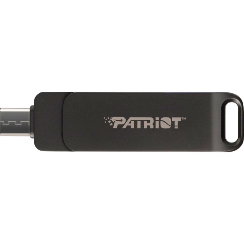 USB флеш накопитель Patriot 64GB Rage R550 Matte Black USB/Type-C 3.2 (PE64GR550DSAD)