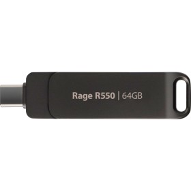 USB флеш накопитель Patriot 64GB Rage R550 Matte Black USB/Type-C 3.2 (PE64GR550DSAD)