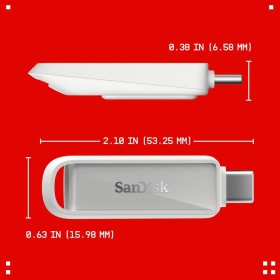 USB флеш накопитель SanDisk 128GB Phone Drive Arctic White Type-C USB 3.2