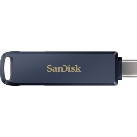 USB флеш накопитель SanDisk 128GB Phone Drive for iPhone Metallic Sky Lightning/Type-C U (SDIXD0N-128G-GN6NE)