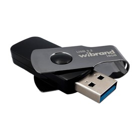 USB флеш накопитель Wibrand 16GB Lizard Black USB 3.2 (WI3.2/LI16P9B)