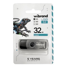 USB флеш накопитель Wibrand 32GB Lizard Black USB 3.2 (WI3.2/LI32P9B)