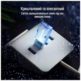 USB флеш накопитель ColorWay 32GB 3.0 Transparent (CW-USBCL32)