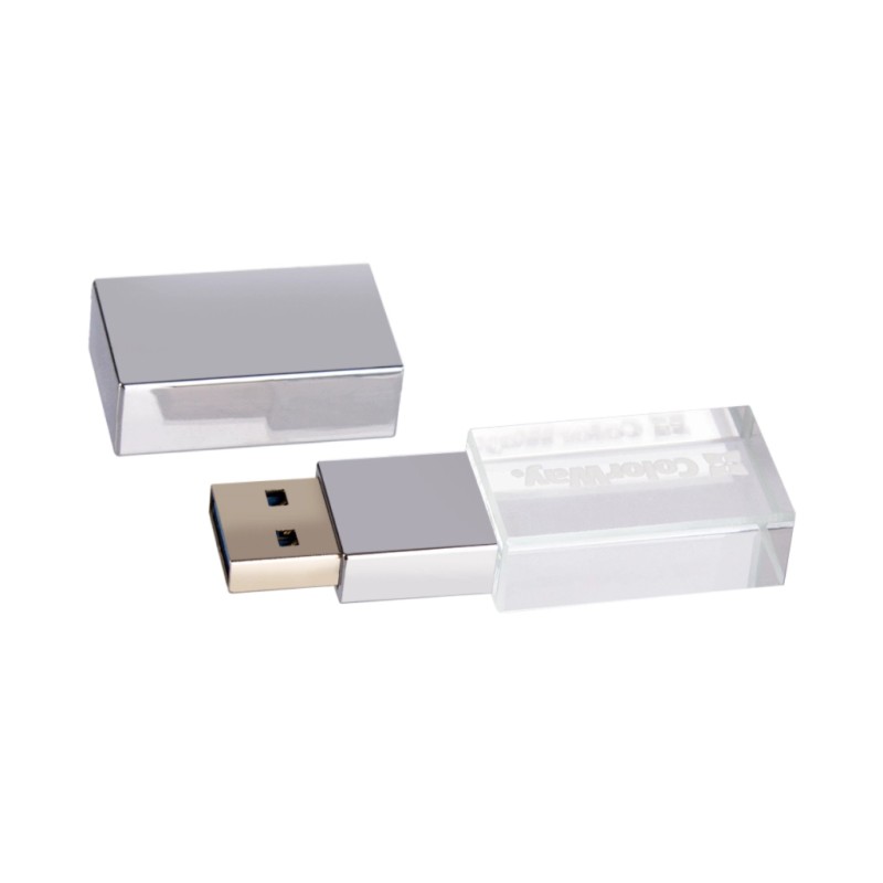 USB флеш накопитель ColorWay 32GB 3.0 Transparent (CW-USBCL32)