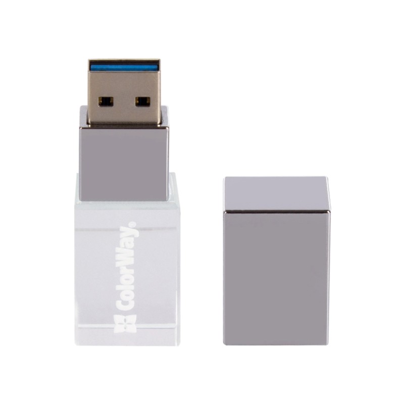 USB флеш накопитель ColorWay 64GB ColorWay Crystal USB 3.0 (CW-USBCL64)
