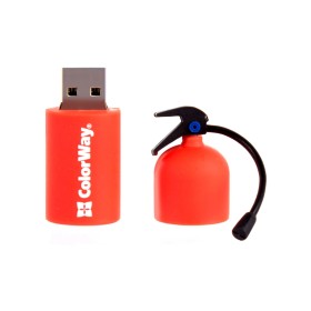 USB флеш накопитель ColorWay Fire 64 GB USB 3.0 Red (CW-USBFE64)
