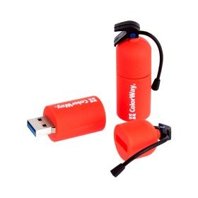 USB флеш накопитель ColorWay Fire 64 GB USB 3.0 Red (CW-USBFE64)
