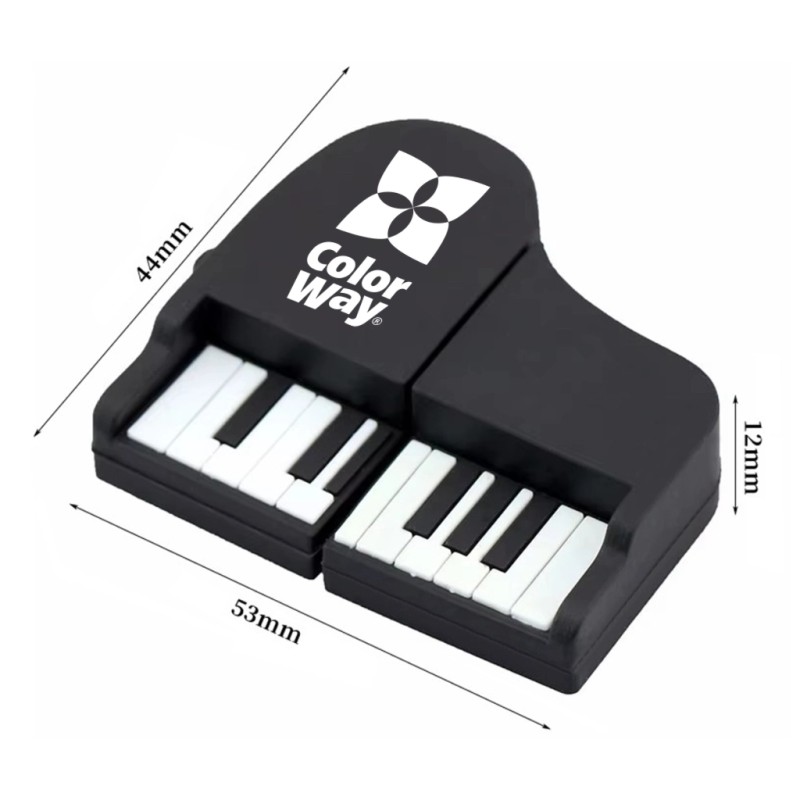USB флеш накопитель ColorWay Piano 32 GB 3.0 Black (CW-USBPO32)