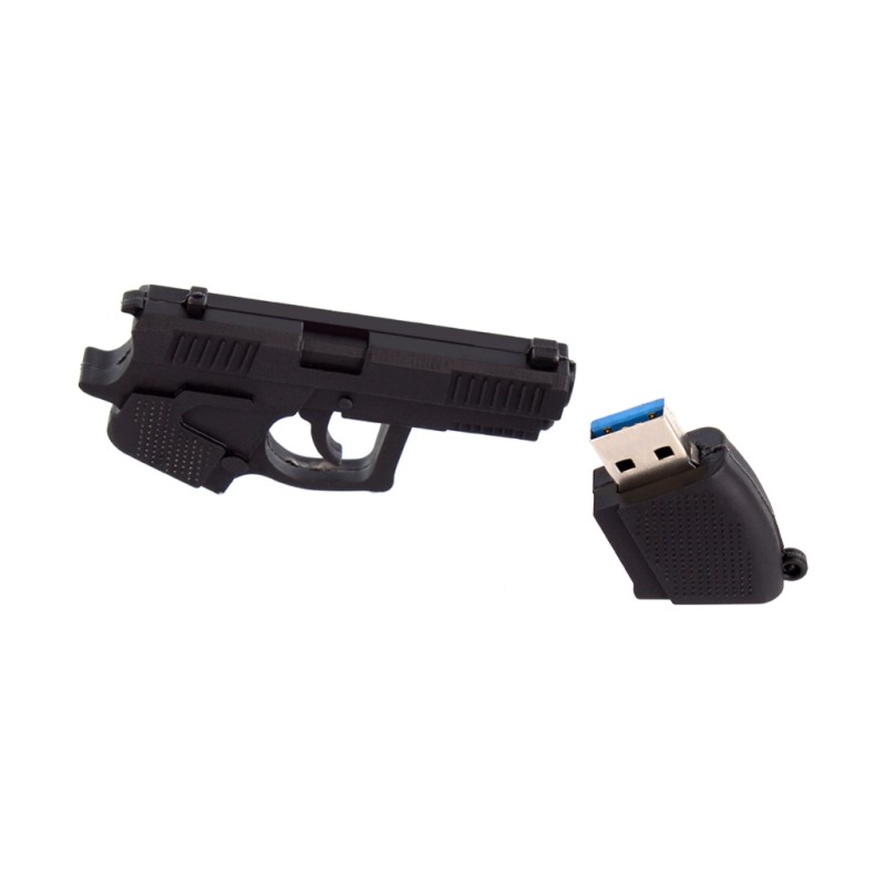 USB флеш накопитель ColorWay Pistol 32 GB 3.0 Black (CW-USBPL32)