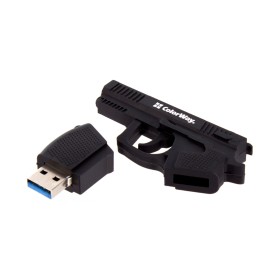 USB флеш накопитель ColorWay Pistol 64 GB 3.0 Black (CW-USBPL64)