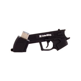 USB флеш накопитель ColorWay Pistol 64 GB 3.0 Black (CW-USBPL64)