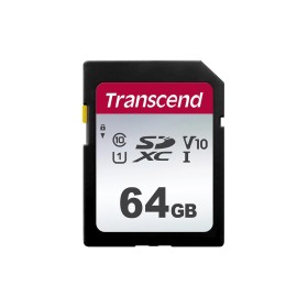 Карта памяти Transcend 64GB SDXC class 10 UHS-I U1 V10 (TS64GSDC300S)