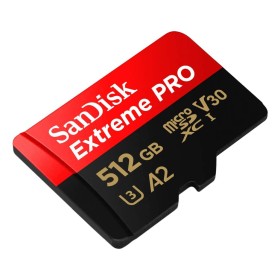 Карта памяти SanDisk 512 GB microSDXC UHS-I U3 Extreme Pro+SD Adapter