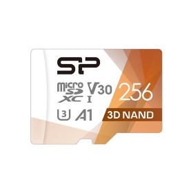 Карта памяти Silicon Power 256Gb microSDXC U3 A1 V30 Superior Color 100R/80W + adapter