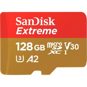 Карта памяти SanDisk 128GB microSD class 10 UHS-I Extreme For Action Cams and Dro