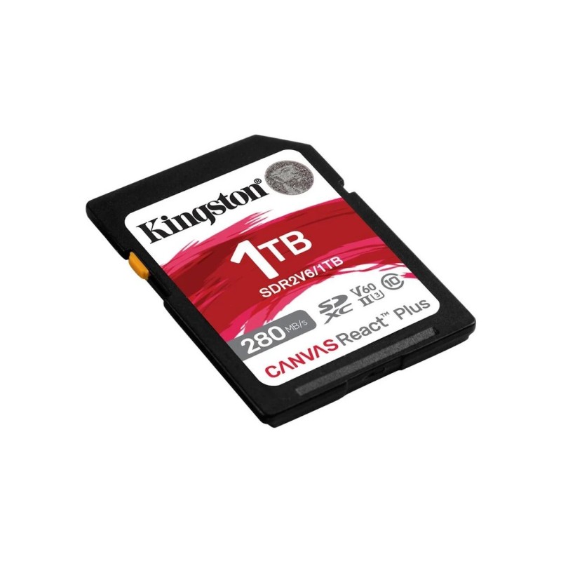 Карта пам'яті Kingston 1TB SDXC class 10 UHS-II U3 Canvas React Plus (SDR2V6/1TB)