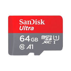 Карта памяти SanDisk 64GB microSD Class 10 A1 R-140 (SDSQUAB-064G-GN6IA)