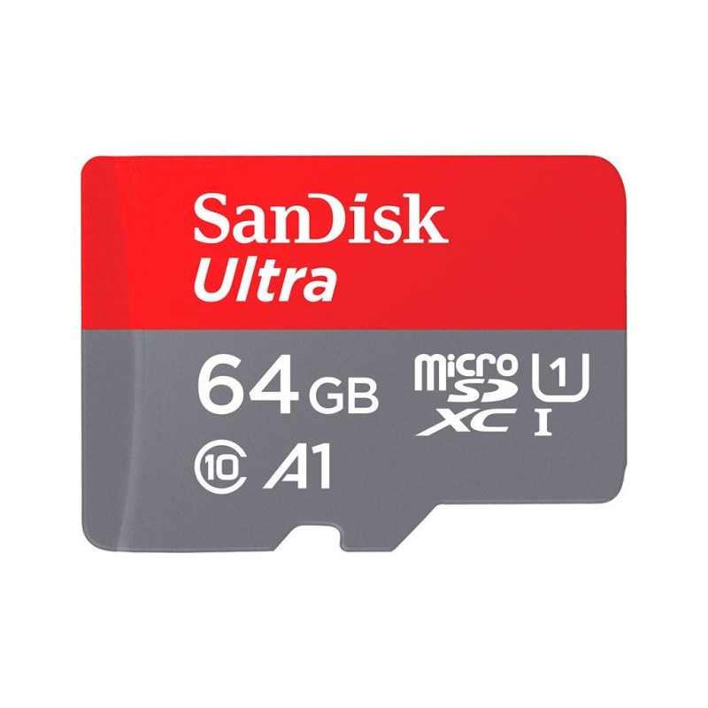 Карта памяти SanDisk 64GB microSD Class 10 A1 R-140 (SDSQUAB-064G-GN6IA)