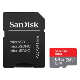 Карта памяти SanDisk 64GB microSD Class 10 A1 R-140 (SDSQUAB-064G-GN6IA)