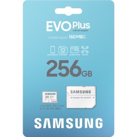 Карта памяти Samsung 256GB microSD class 10 UHS-I U3 V30 A2 EVO Plus (MB-MC256SA/EU)