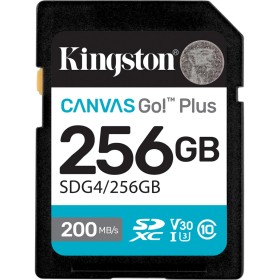 Карта памяти Kingston 256GB SDXC сlass 10 UHS-I U3 V30 Canvas Go Plus G4 (SDG4/256GB)