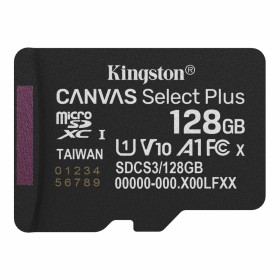 Карта памяти Kingston 128GB microSDXC class 10 UHS-I V10 A1 Canvas Select Plus (SDCS3/128GBSP)