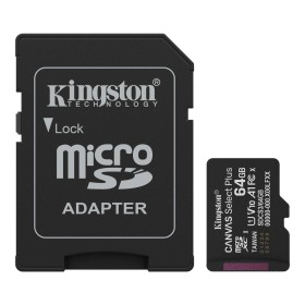 Карта памяти Kingston 64GB microSDXC class 10 UHS-I V10 A1 Canvas Select Plus (SDCS3/64GB)