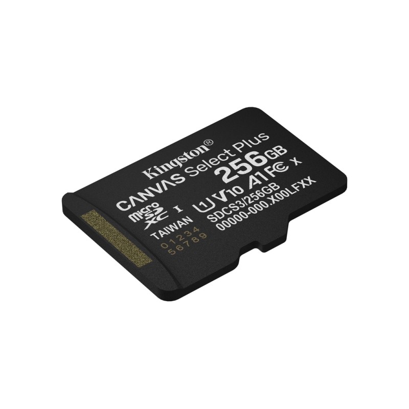 Карта памяти Kingston 256GB microSDXC class 10 UHS-I U1 V10 A1 Select Plus (SDCS3/256GBSP)