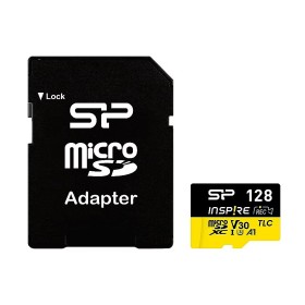 Карта памяти Silicon Power 128GB microSDXC class 10 UHS-I U3 V30 A1 Inspire (SP128GBSTXLV3V1NSP)