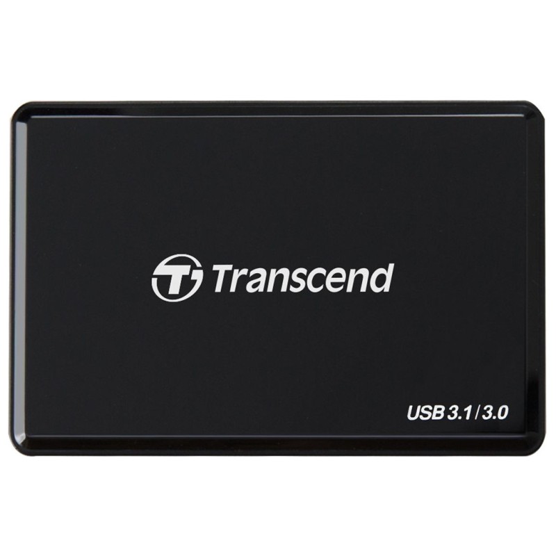 Считыватель флеш-карт Transcend USB 3.1 Gen 1 Type-C SD/microSD/CompactFlash/Memory Stick (TS-RDC8K2)