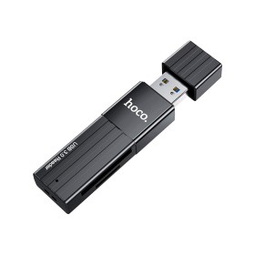Считыватель флеш-карт HOCO USB3.0 to microSD, microSDHC, microSDXC, SD, SDHC,