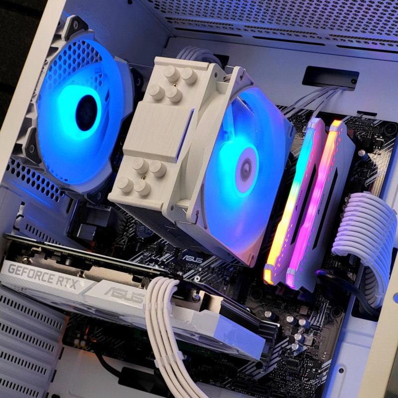 Ігровий комп'ютер Ryzen 5 5600 / RTX 3060 12GB "LUX White"