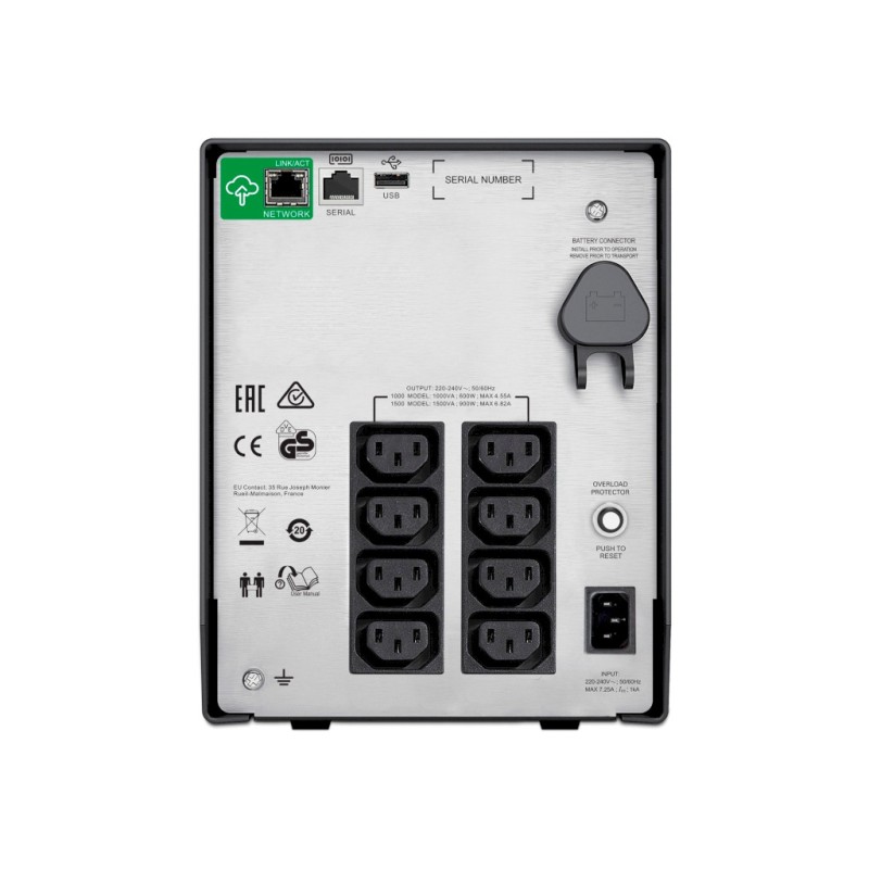 Источник бесперебойного питания APC Smart-UPS C 1500VA with SmartConnect (SMC1500IC)