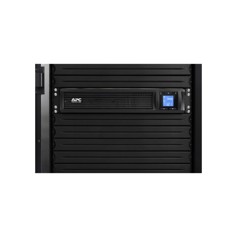 Источник бесперебойного питания APC Smart-UPS C 1000VA LCD RM 2U with SmartConnect (SMC1000I-2UC)