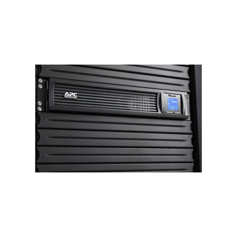 Источник бесперебойного питания APC Smart-UPS C 1000VA LCD RM 2U with SmartConnect (SMC1000I-2UC)